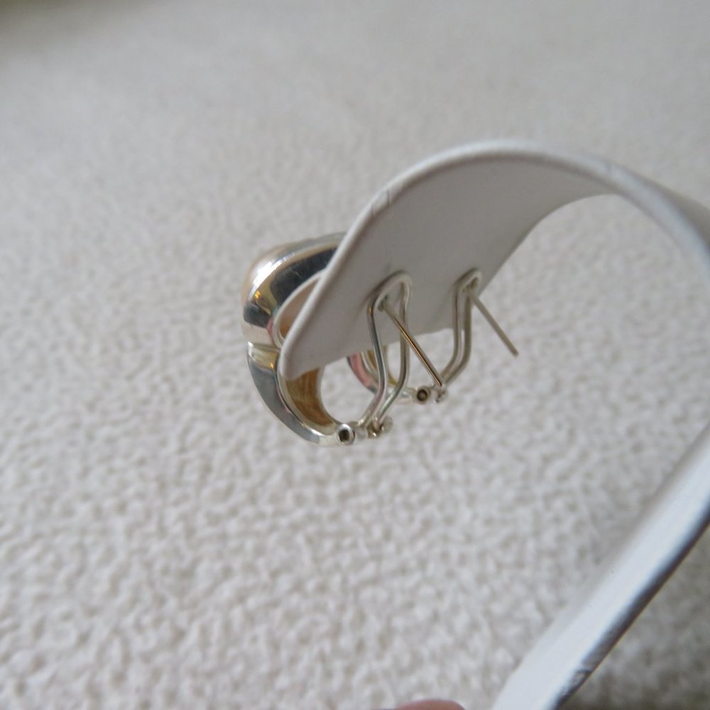 Champagne Mabe Pearl Earrings View 3